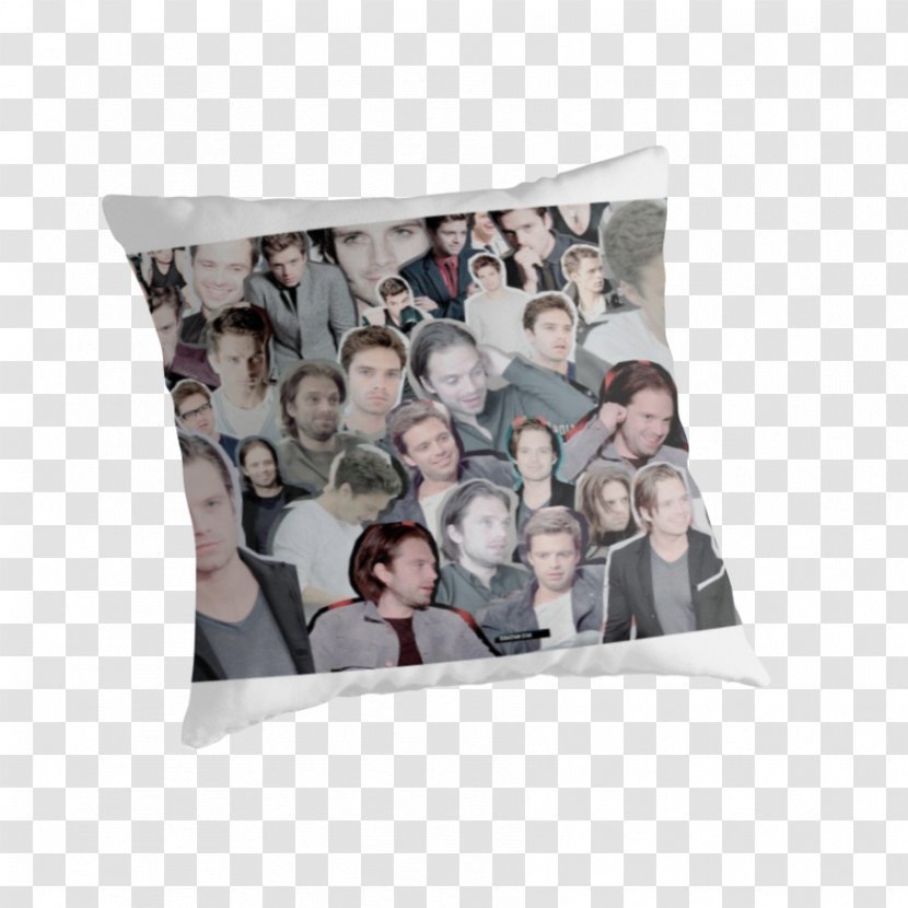 Pillow Cushion - Sebastian Stan Transparent PNG