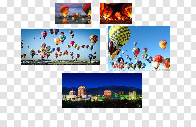 Albuquerque International Balloon Fiesta Hot Air Parkway Northeast Collage - Discounts And Allowances Transparent PNG
