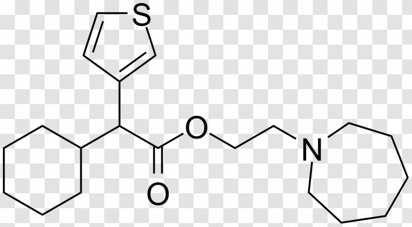 Cetiedil Rat ATC Code C04 Chemical Substance Wikipedia - Symmetry Transparent PNG