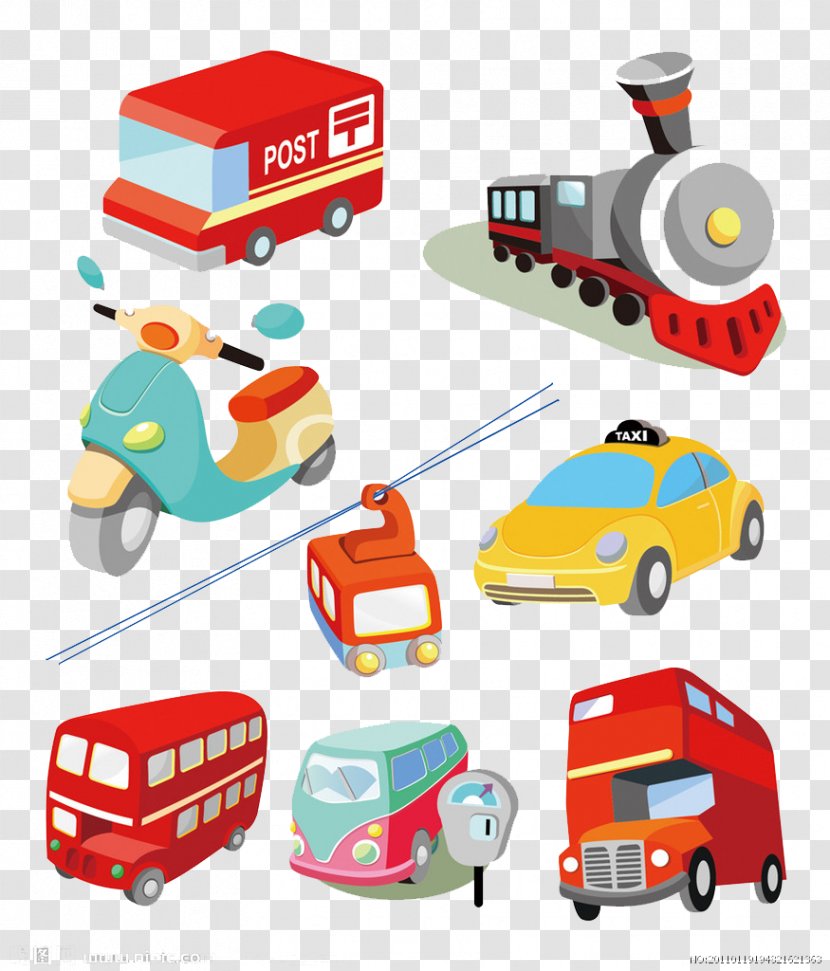 Cartoon - Play Vehicle - Transportation Transparent PNG