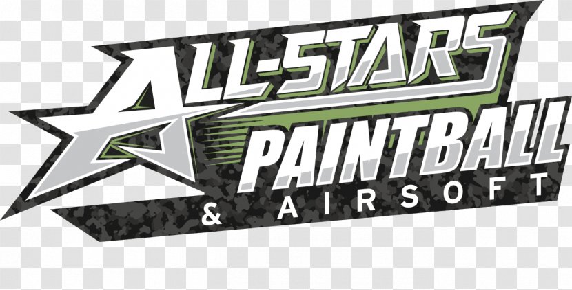 Logo Banner Brand All-Stars Paintball - Ultimate Park Transparent PNG