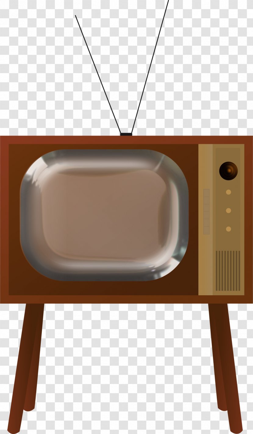Television Advertisement Antenna Retro Network - Rectangle - Tv Transparent PNG