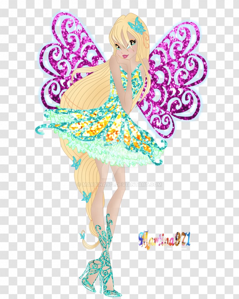 Bloom Politea Butterflix Drawing Sirenix - Winx Club - Fictional Character Transparent PNG