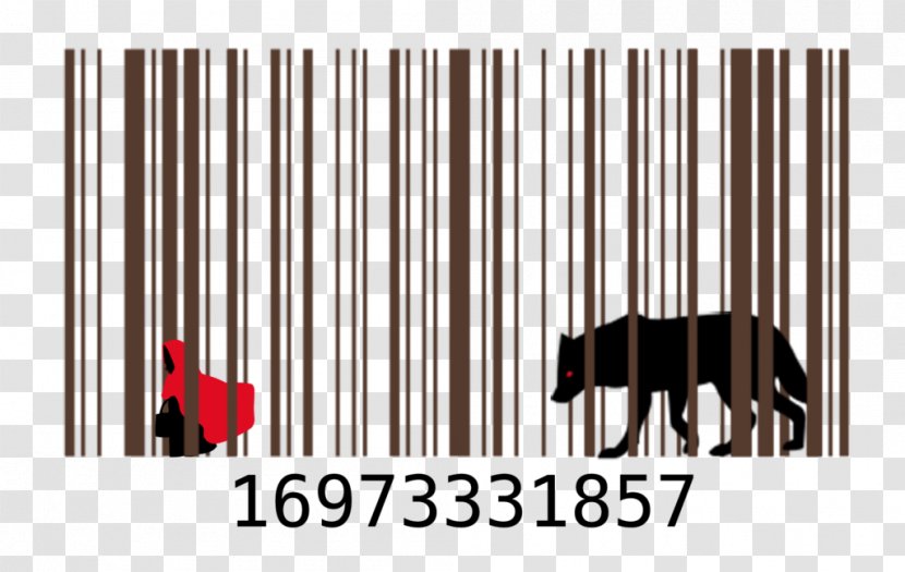 Barcode Paper Label Drawing - Vector Transparent PNG