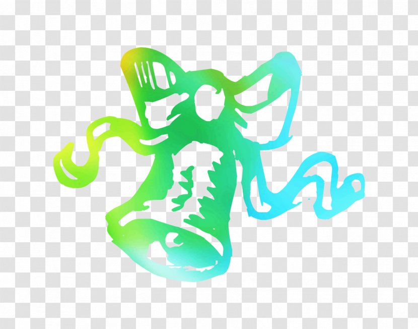 Octopus Logo Product Font Green - Footwear - Character Transparent PNG