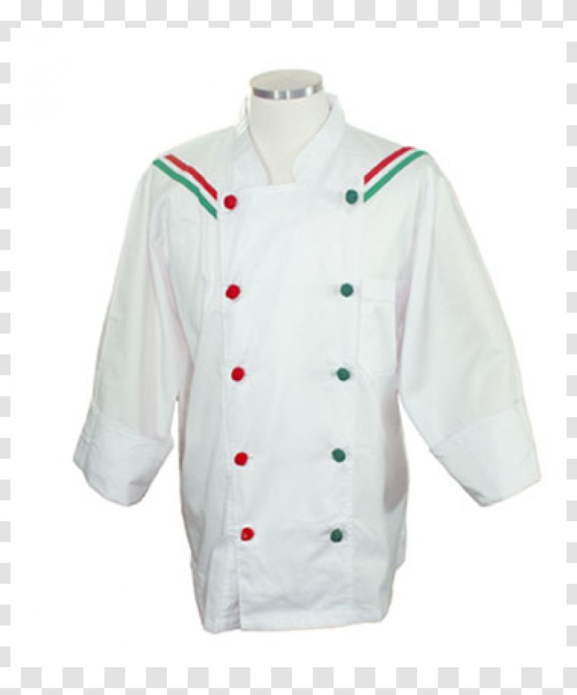 Chef's Uniform Clothing Jacket Lab Coats - Color - Empty Bottle Transparent PNG
