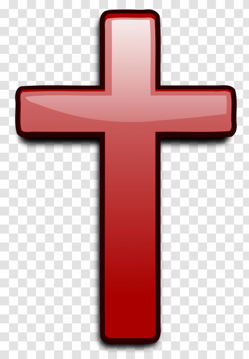 Clip Art - Rectangle - Christian Cross File Transparent PNG