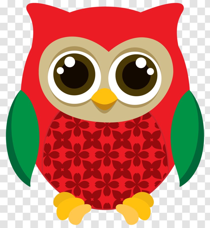 Clip Art Christmas Day Owl Scrapbooking Image - Animaatio - Pattern Transparent PNG