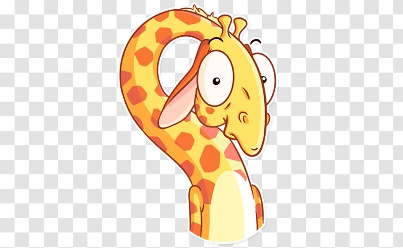 Giraffe Character Fiction Clip Art Transparent PNG