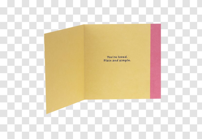 Paper Brand - Yellow - Design Transparent PNG