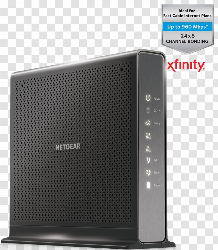 Netgear Nighthawk C7000 Router NETGEAR C7100V Modem R7000 - Internet - Xfinity Transparent PNG