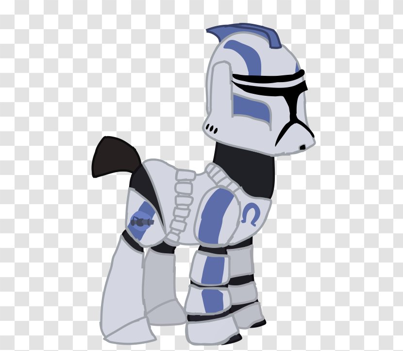 Clone Trooper Star Wars: The Wars Captain Rex Pony - Lacrosse Protective Gear - Cloning Vector Transparent PNG