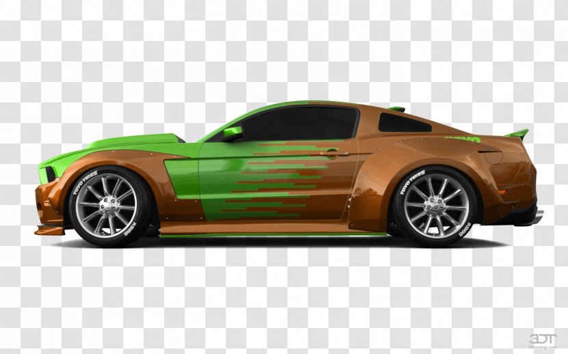 Classic Car Background - Ford Mustang - Toy Vehicle Transparent PNG