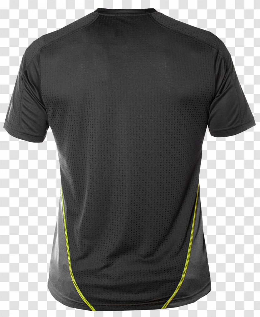 T-shirt Sleeve Neck Angle - Black Transparent PNG