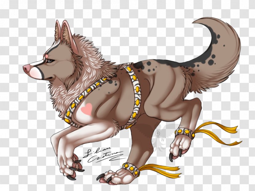 Dog Legendary Creature Cartoon Paw Transparent PNG