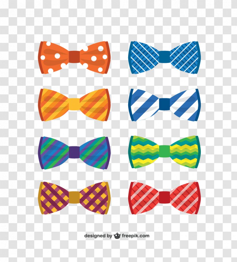 Euclidean Vector Bow Tie Necktie Fashion Accessory - Button - Color Material Transparent PNG