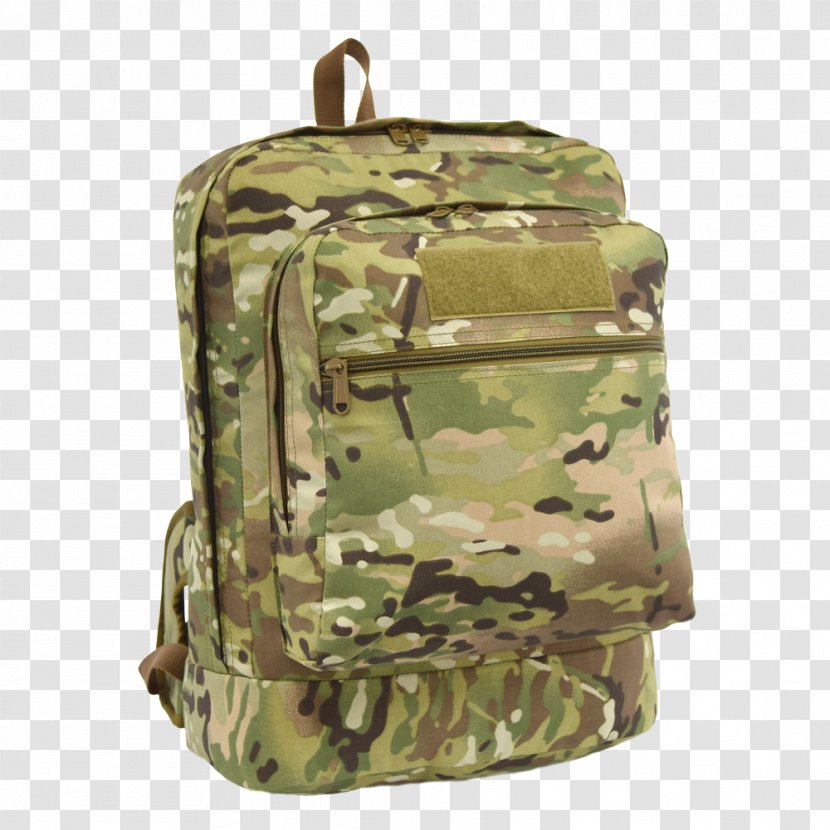 Backpack Bag Military Camouflage MultiCam - Hand Luggage - Deluxe Flyer Transparent PNG