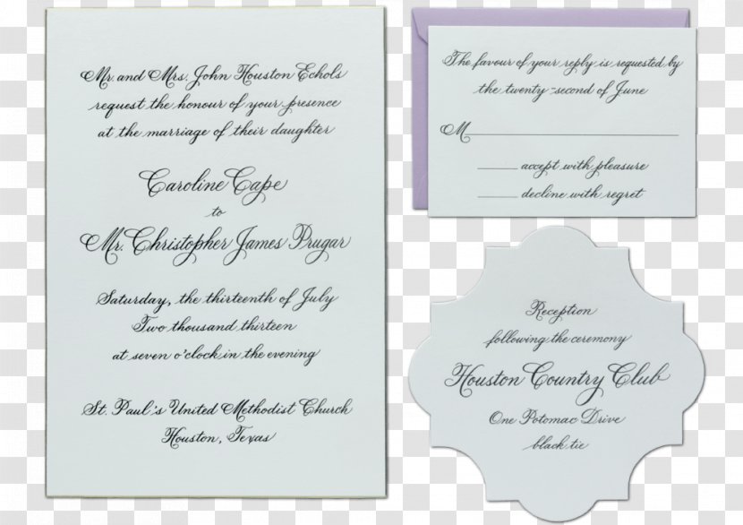 Wedding Invitation Calligraphy Convite Font Transparent PNG