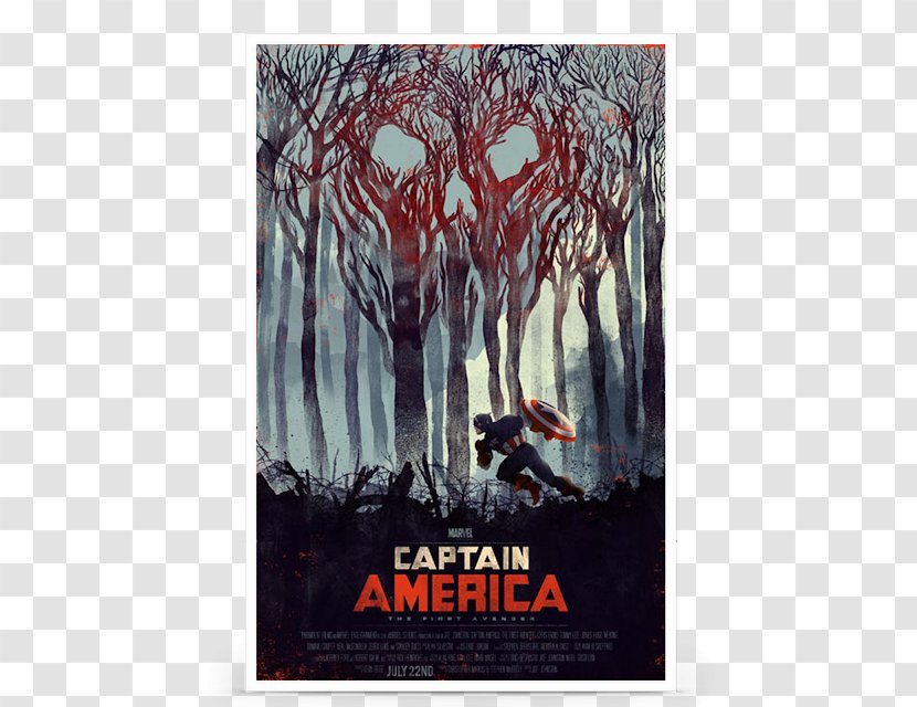 Captain America Film Poster - Advertising Transparent PNG