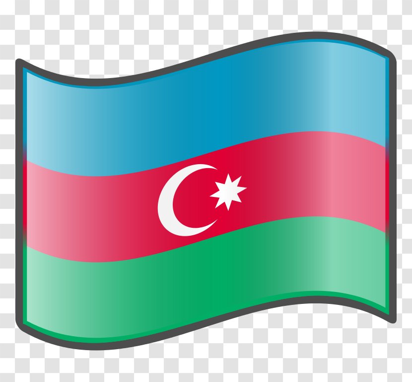 Flag Of Azerbaijan Turkmenistan Armenia - Wikimedia Commons Transparent PNG