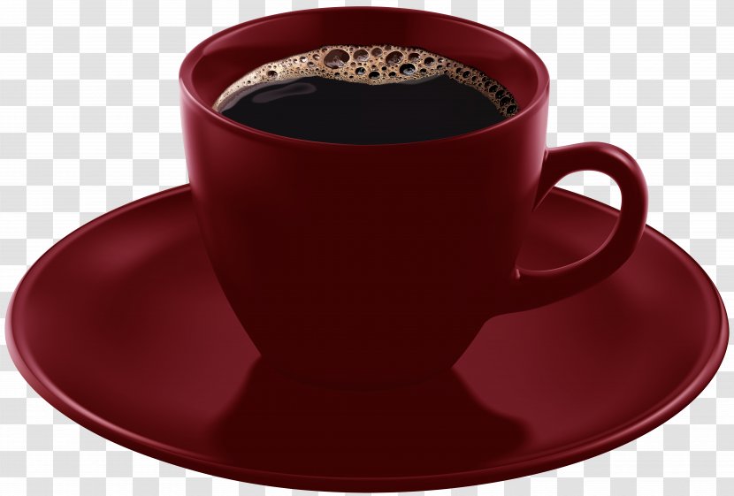 Coffee Cup Tea Espresso - Caffeine - Clip Art Transparent PNG