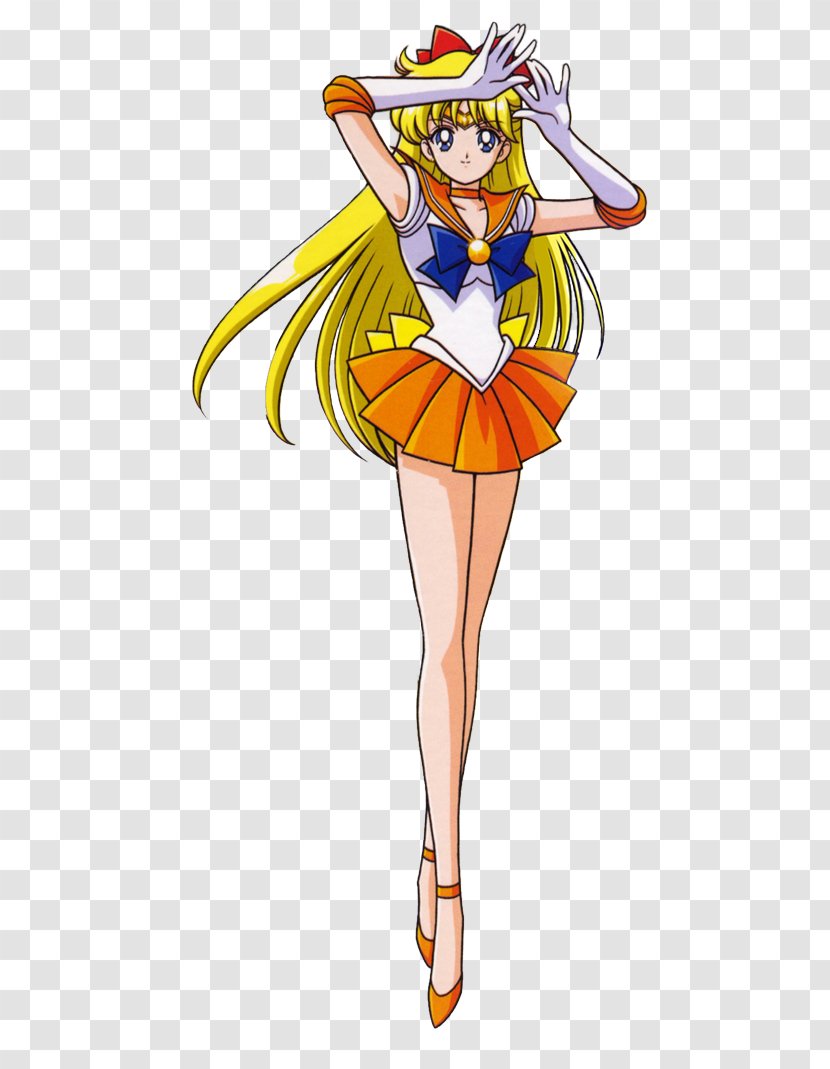 Sailor Venus Moon Mars Artemis Jupiter - Heart Transparent PNG