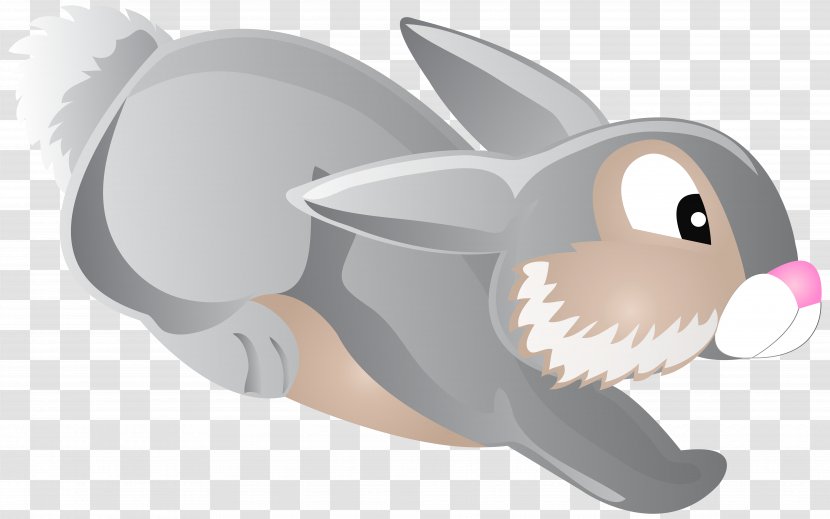 Rabbit Cartoon Clip Art - Product Design - Jumping Bunny Transparent Image Transparent PNG