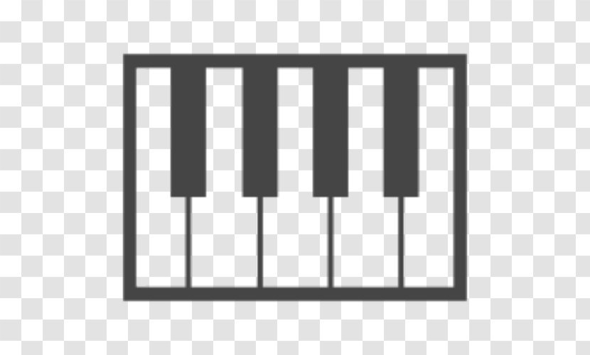 Piano Musical Keyboard Line Angle Font - Technology Transparent PNG