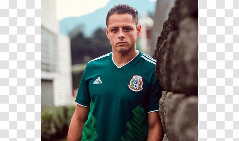 2018 FIFA World Cup Mexico National Football Team Jersey Kit Adidas - T Shirt Transparent PNG