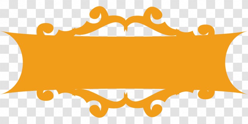 Banner Ornament - Fancy Transparent PNG