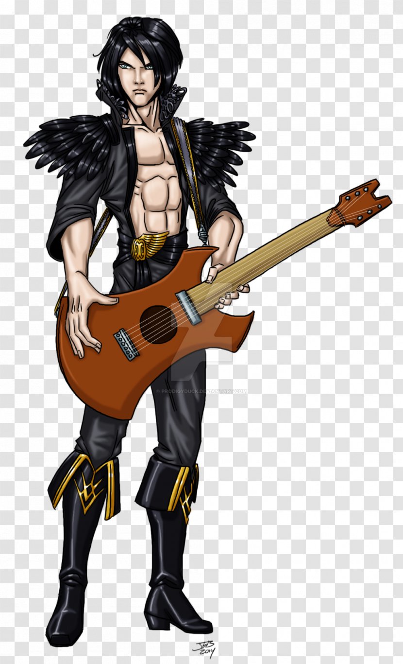 Pathfinder Roleplaying Game Bard Electric Guitar Drawing - Musical Instruments Transparent PNG