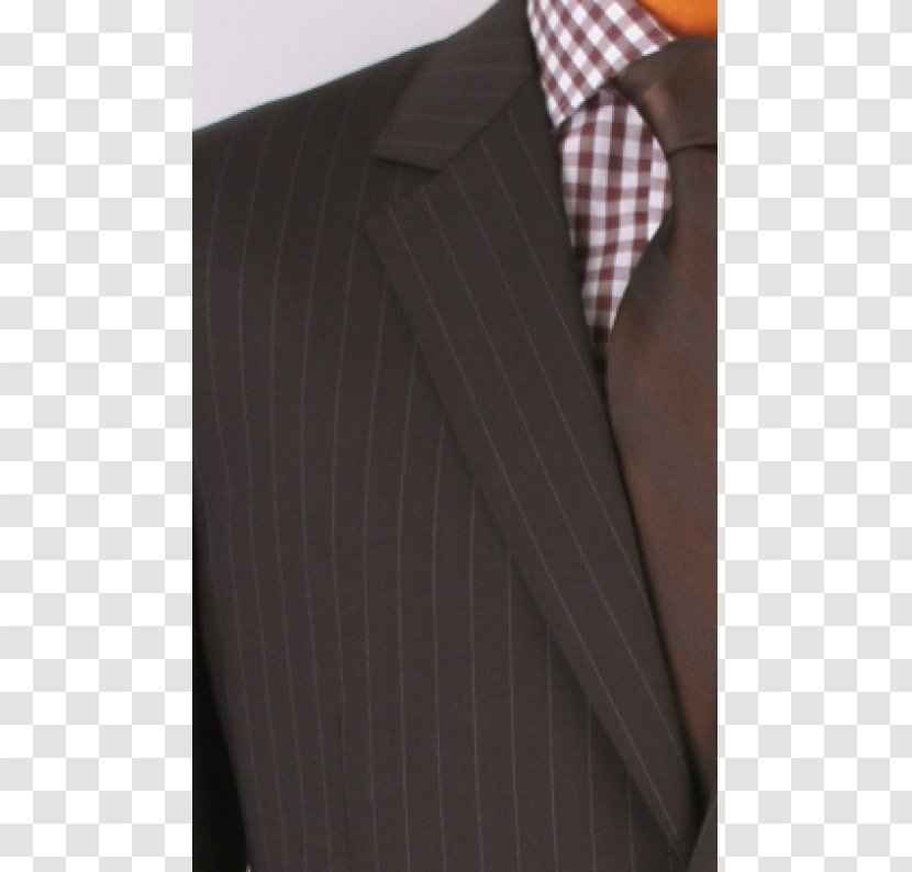 Tuxedo M. Shoulder - Brown Stripes Transparent PNG