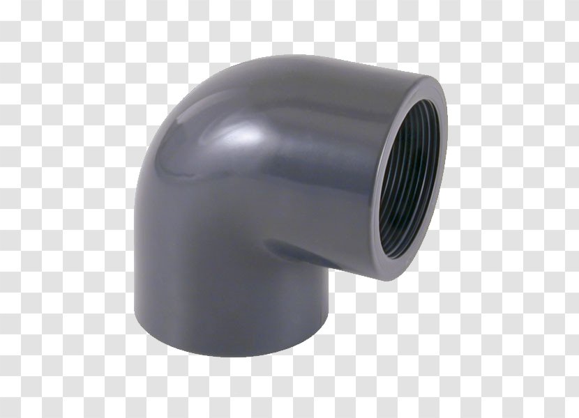 Pipe Piping And Plumbing Fitting Elbow Formstück Hydraulics - Polyvinyl Chloride - Rosca Transparent PNG