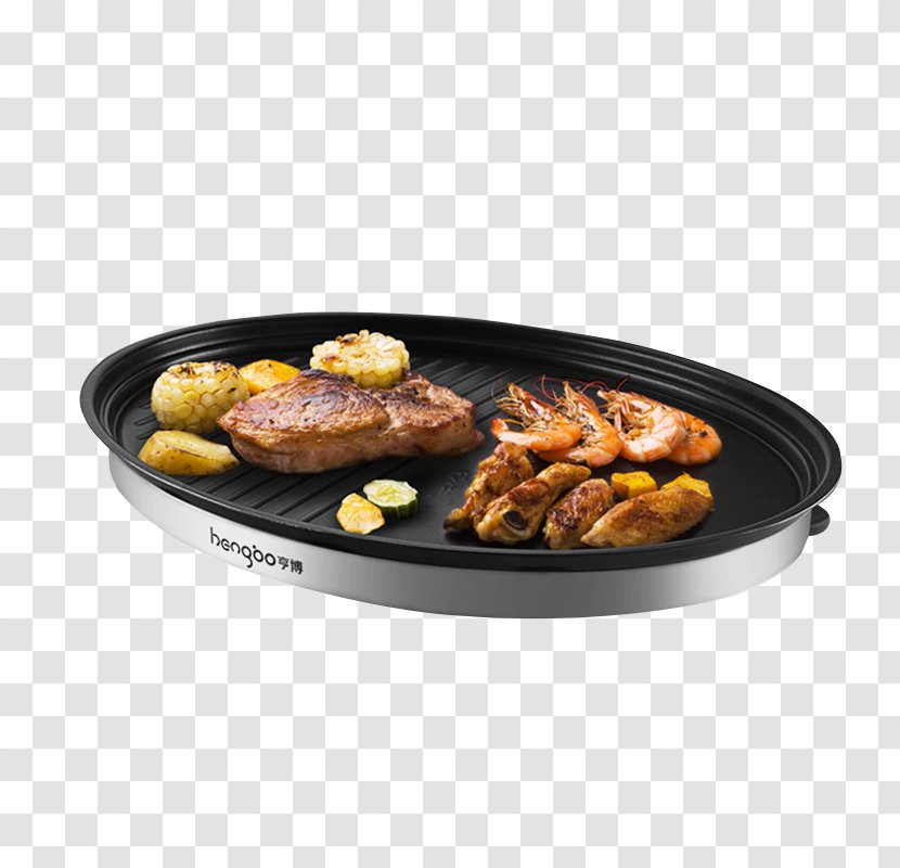 Barbecue Teppanyaki Oven Kebab Electricity - Silhouette - Korean Grill Transparent PNG