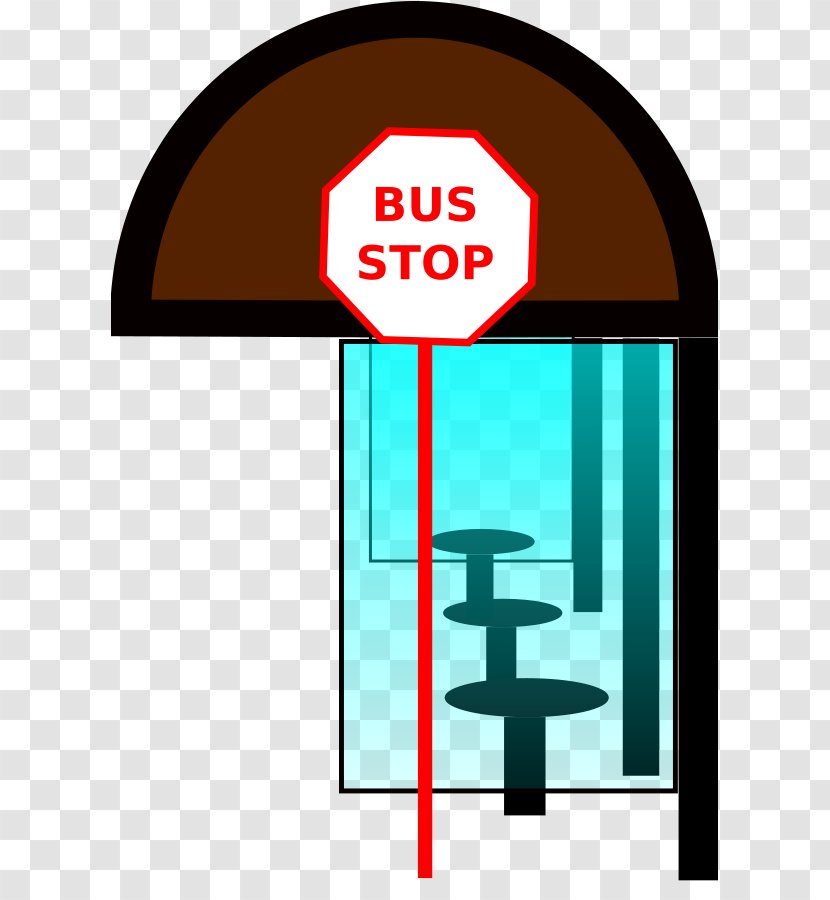 Bus Stop Clip Art School Traffic Laws - Area Transparent PNG