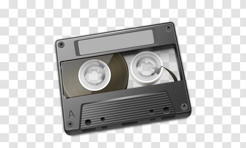 Cassette Tape Magnetic Computer File - Videotape - Audiophile Insignia Transparent PNG