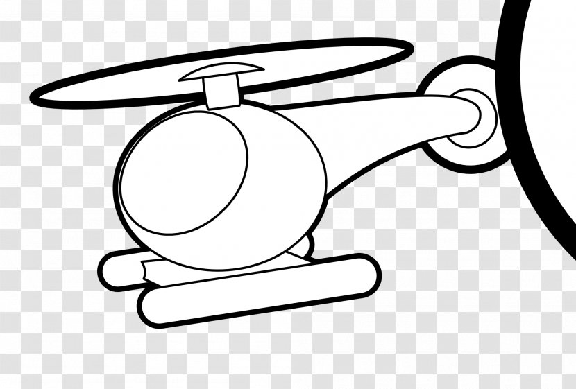Helicopter Airplane Clip Art - White - Radio Book Cliparts Transparent PNG
