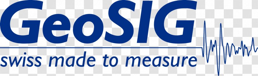 Measurement GeoSIG Ltd Logo Seismology - Trademark - Blue Transparent PNG