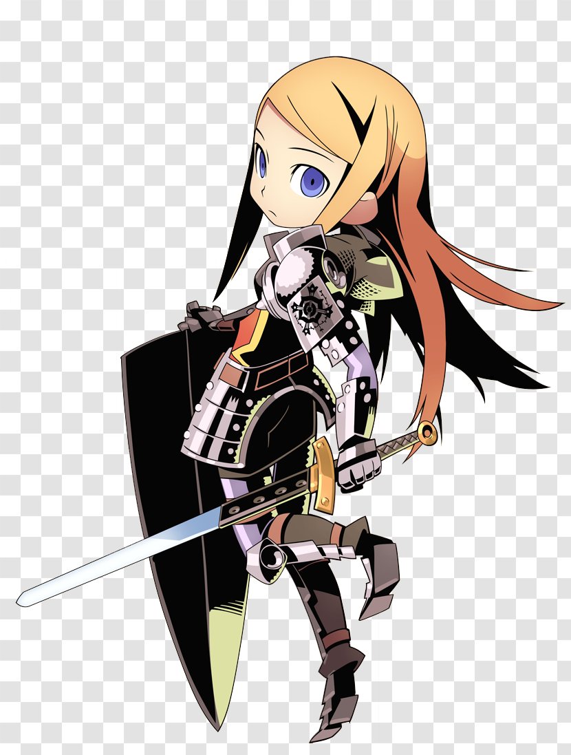Etrian Odyssey IV: Legends Of The Titan III: Drowned City Design Model Sheet Character - Heart Transparent PNG