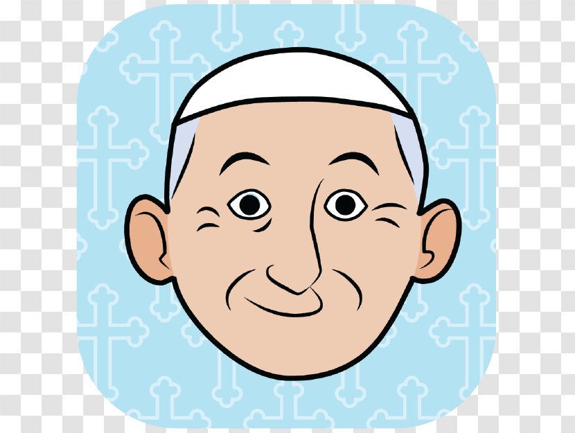Emoji Pope Social Media Sticker World Youth Day - Heart - Francis Transparent PNG