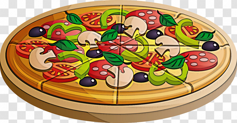 Pizza Clock Transparent PNG