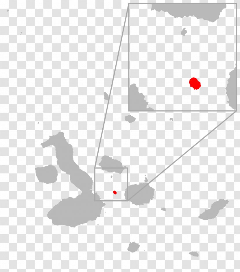 Santiago Island Fernandina Vector Map - Hand - Distro Transparent PNG