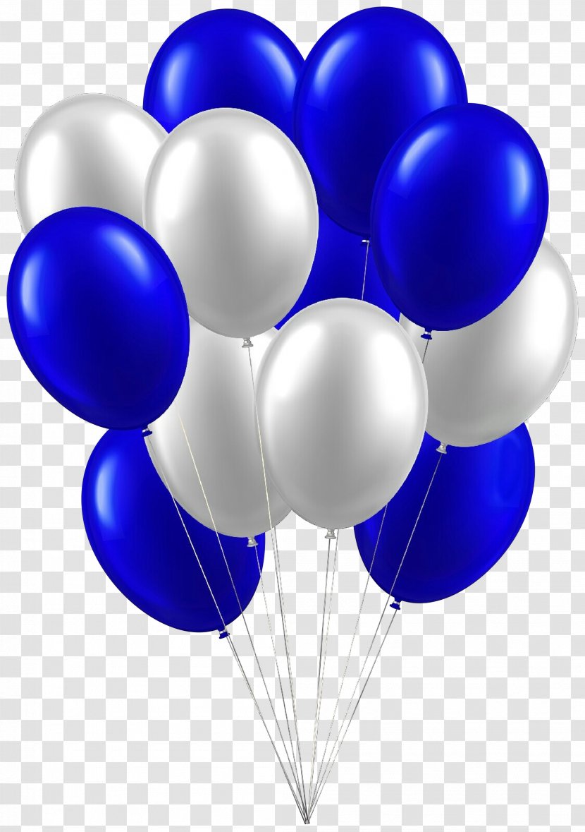 Balloon Blue Party Supply Cobalt Toy Transparent PNG