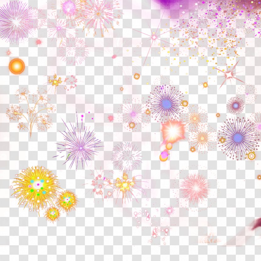 Fireworks Purple Graphic Design - Flower - Fantasy Transparent PNG