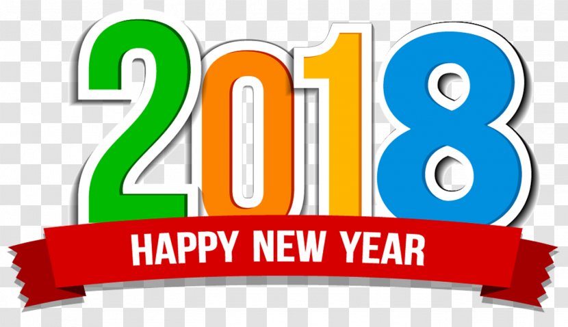 New Year's Day Clip Art - Text - Happy Year Transparent PNG