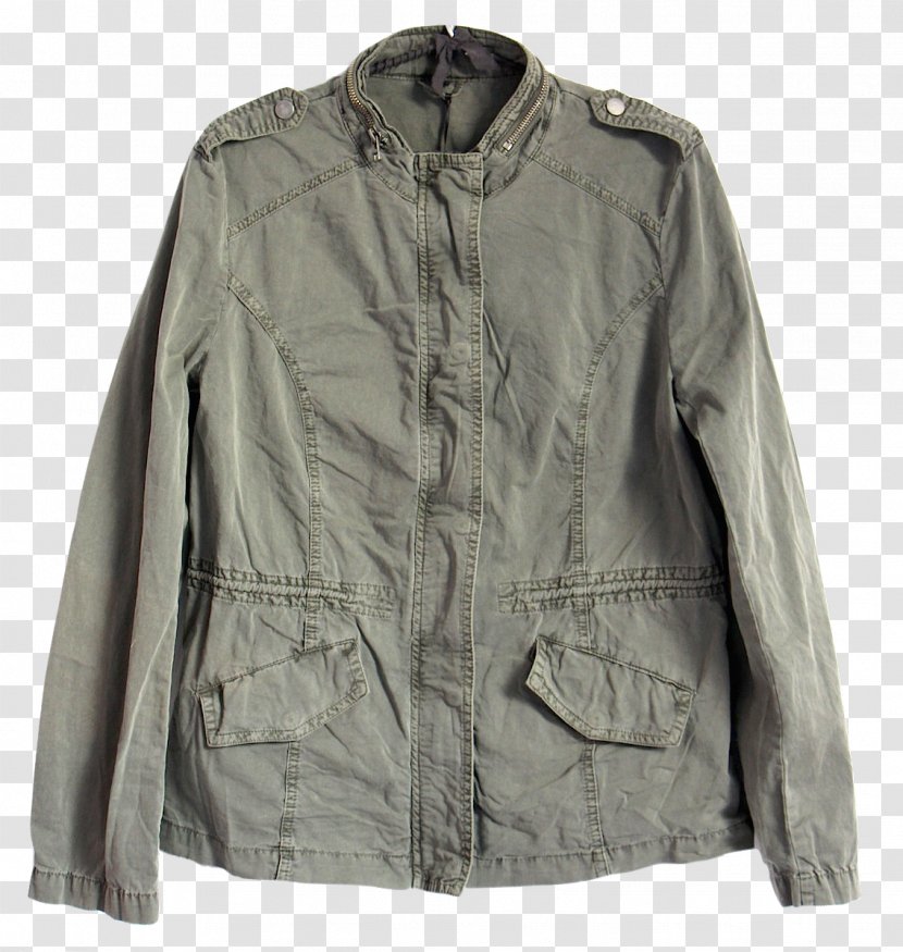 Khaki Jacket - Sleeve Transparent PNG