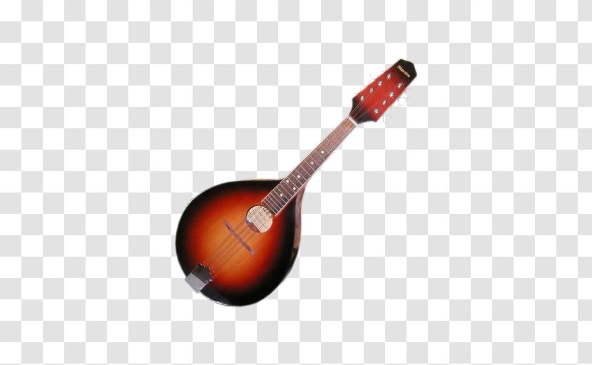 Acoustic Guitar Ukulele Mandolin Acoustic-electric Musical Instruments - Silhouette Transparent PNG