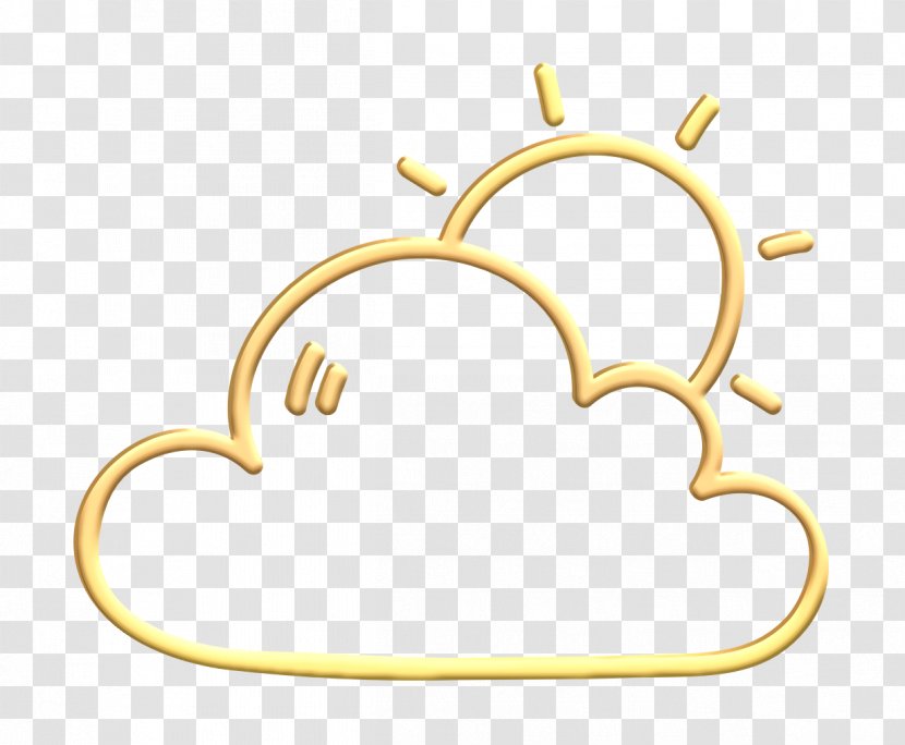 Cloud Icon Cloudy Forecast - Jewellery Weather Transparent PNG