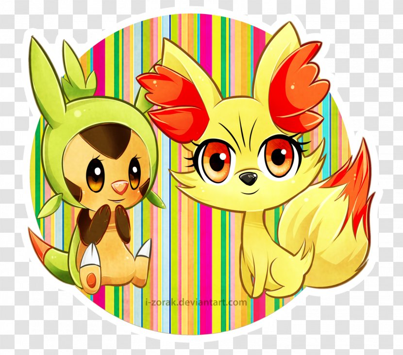 Pokémon X And Y Zorak Fennekin Chespin Brak - Dog Like Mammal - Froakie Transparent PNG