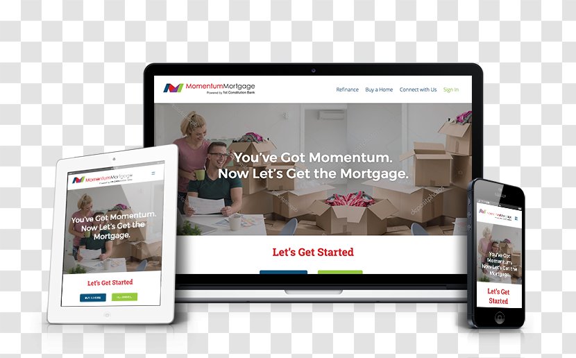Refinancing Brand Website Product Display Advertising - Completed Loan Applications Transparent PNG